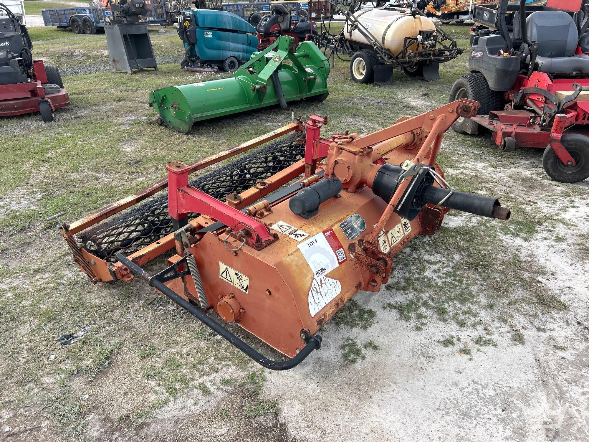 Rotadairon RD145 Pull-Behind Rotary Tiller Tractor Attachment (A59228)