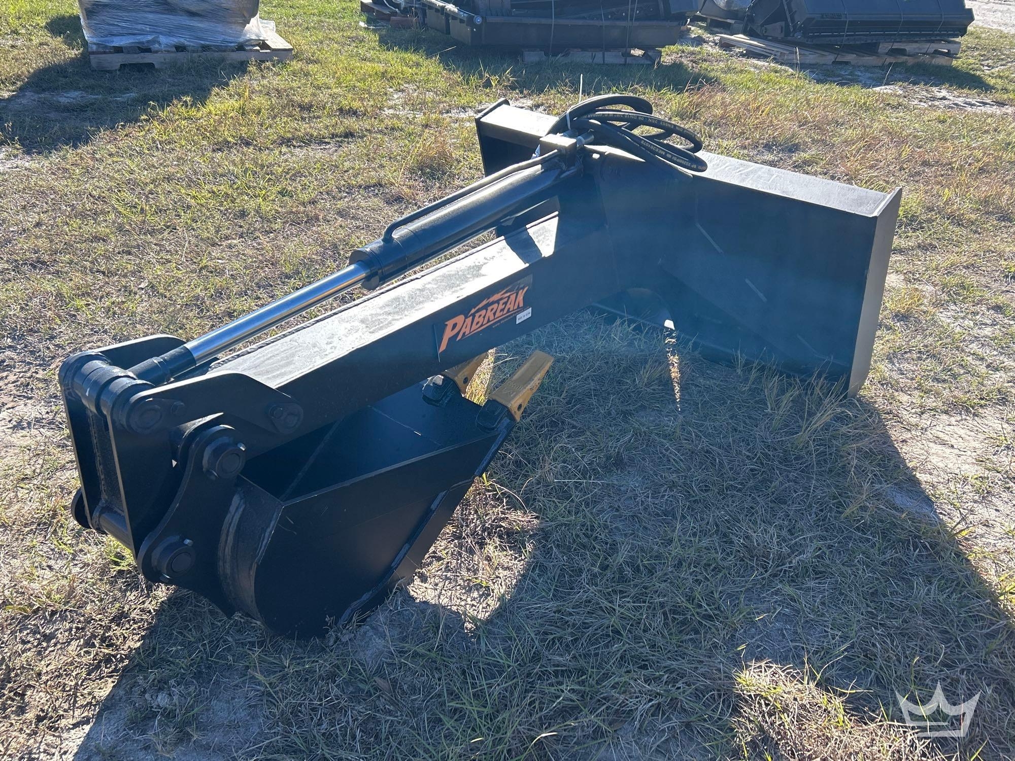 2025 Pabreak Hydraulic Excavator Arm with Tooth Bucket Skid Steer Attachment (A61567)