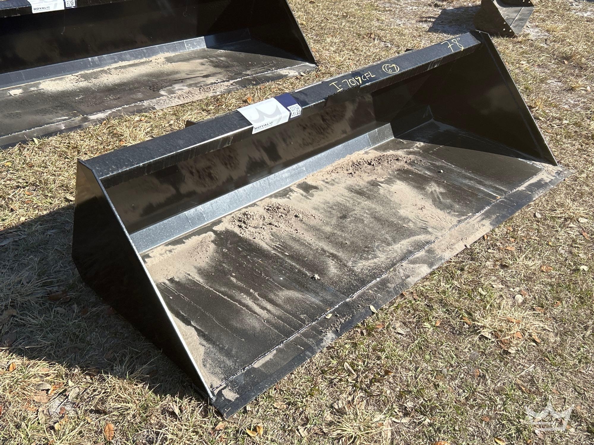 2025 Swict 78in. Bucket Skid Steer Attachment (A61572)