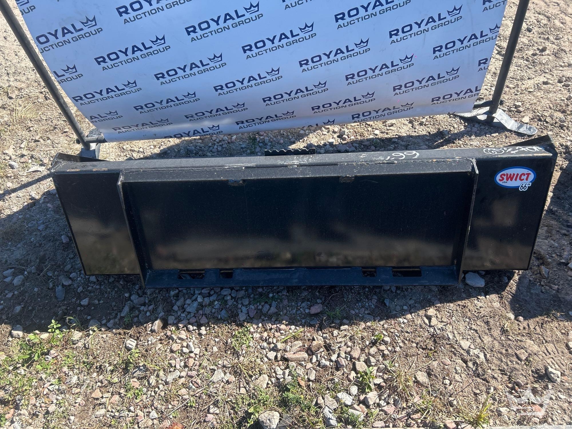 2025 Swict 66in Bucket Skid Steer Attachment (A61567)