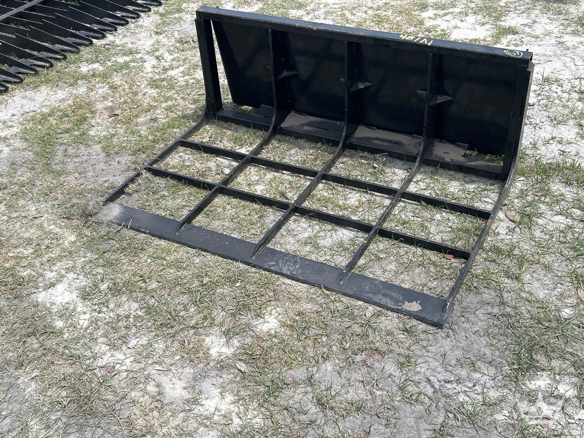 2025 48in Land Leveler Skid Steer Attachment (A66734)