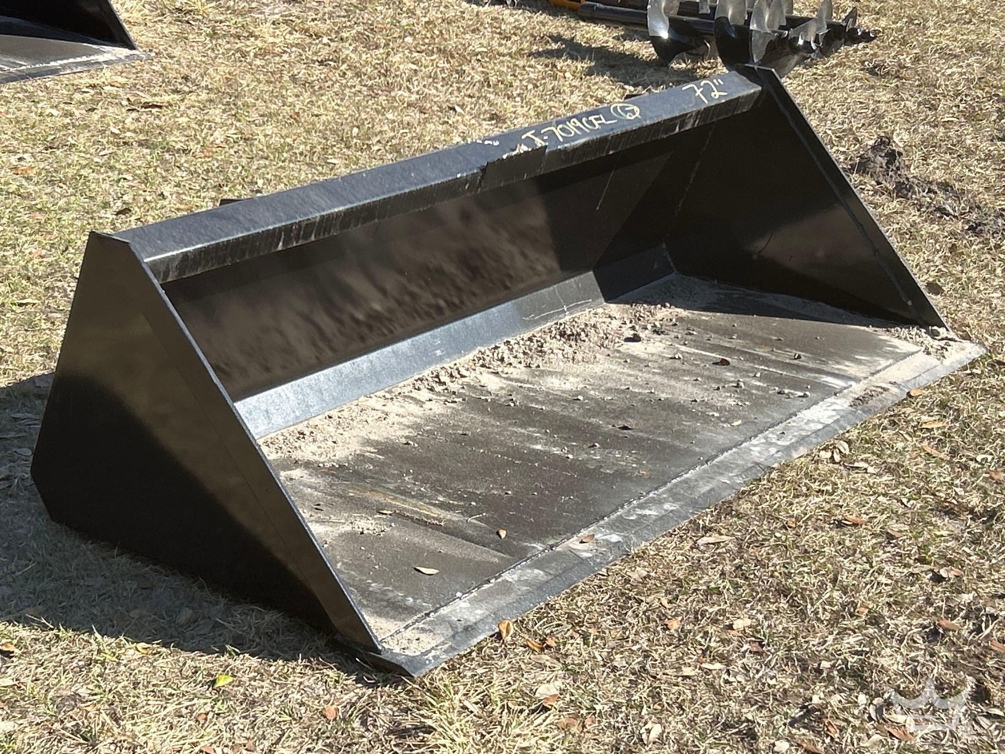 2025 Swict 72in. Bucket Skid Steer Attachment (A61572)