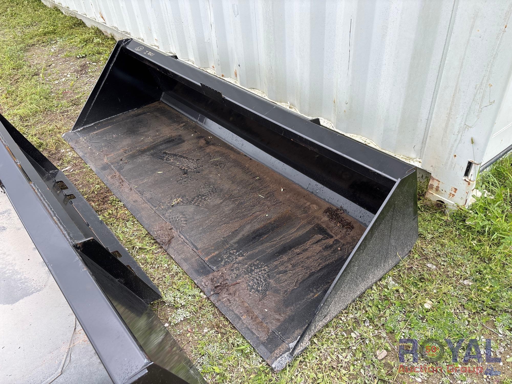 2025 Swict 84in Bucket Skid Steer Attachment (A53421)