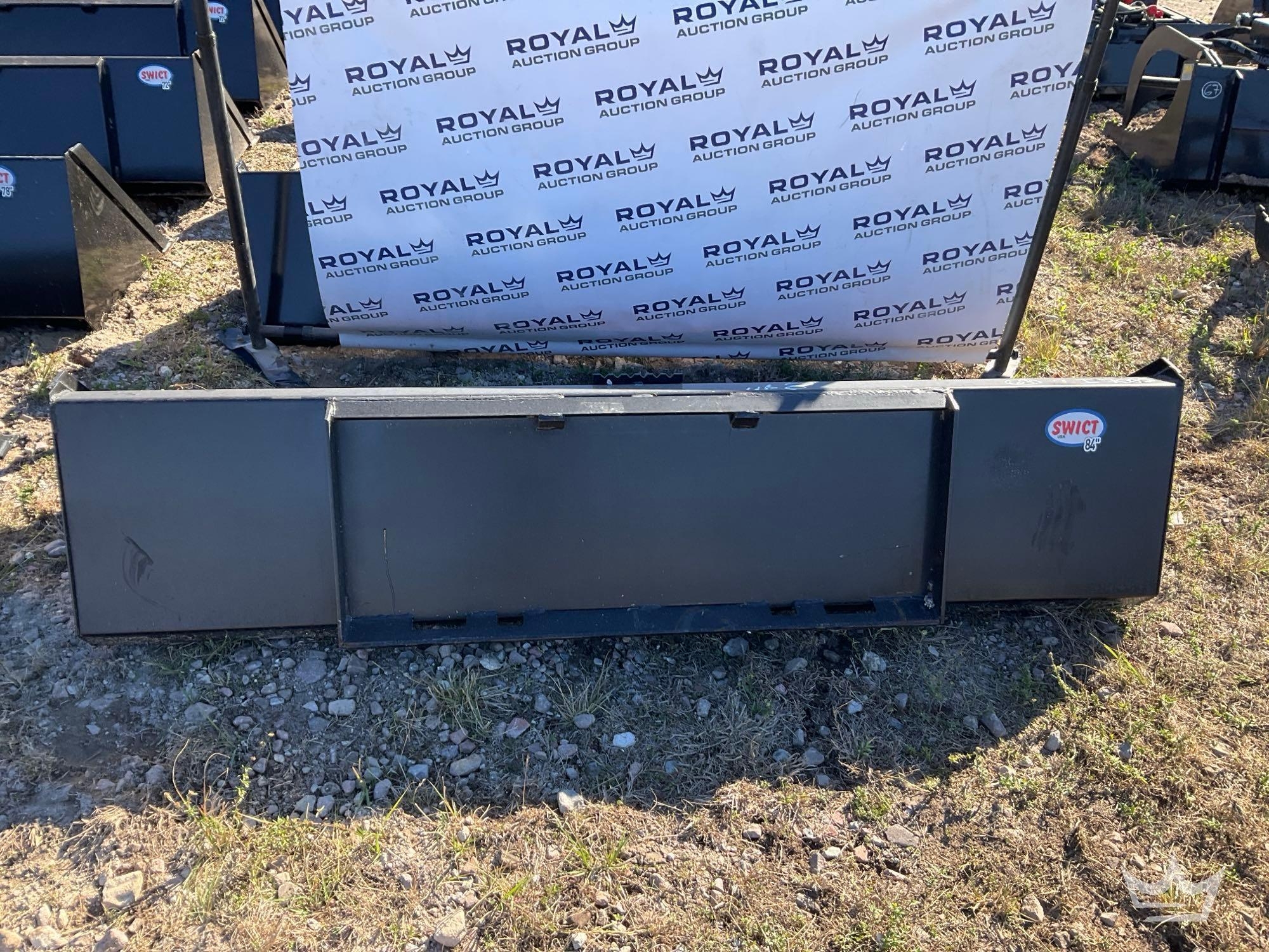 2025 Swict 84in. Bucket Skid Steer Attachment (A61567)