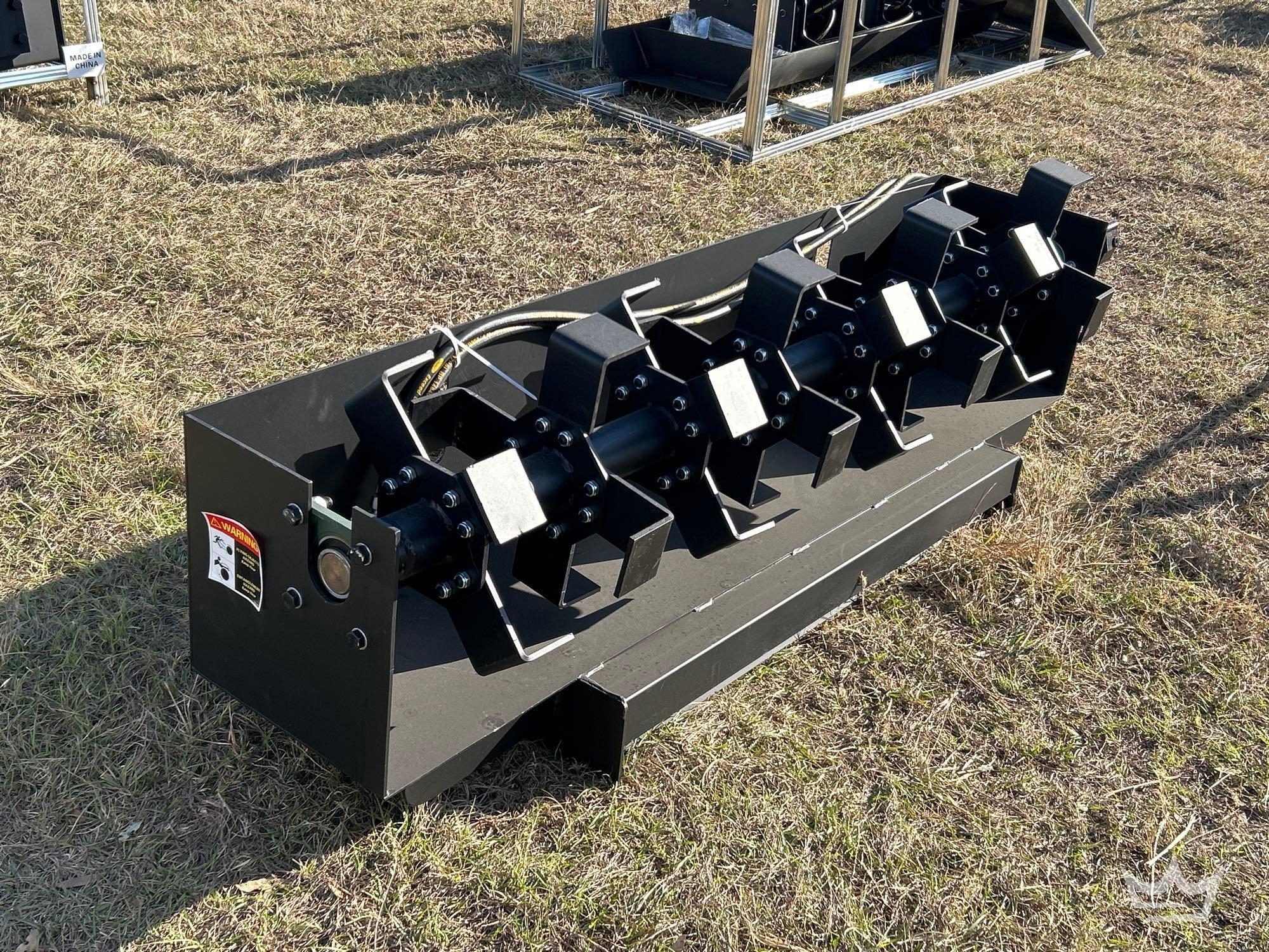 2025 Pabreak 84in. Hydraulic Rotary Tiller Skid Steer Attachment (A61567)