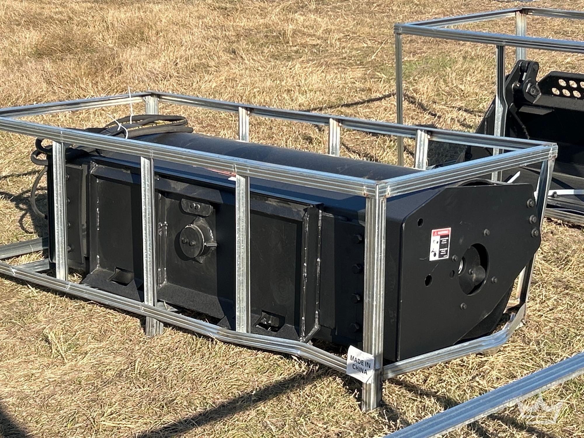 2025 Pabreak Hydraulic Vibratory Roller Skid Steer Attachment (A61567)