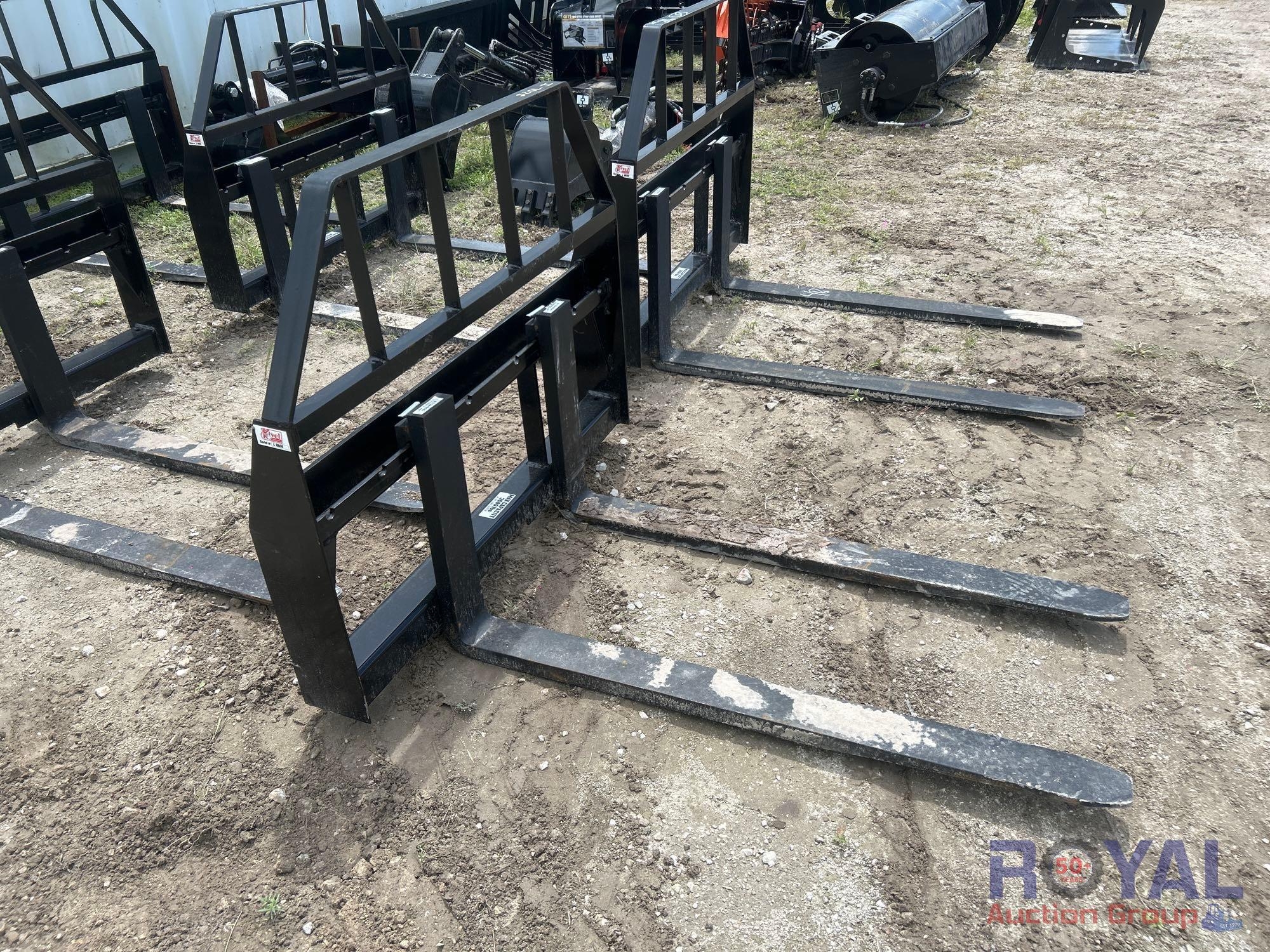 2025 Kivel 48in Forks and Frame Skid Steer Attachment (A53421)