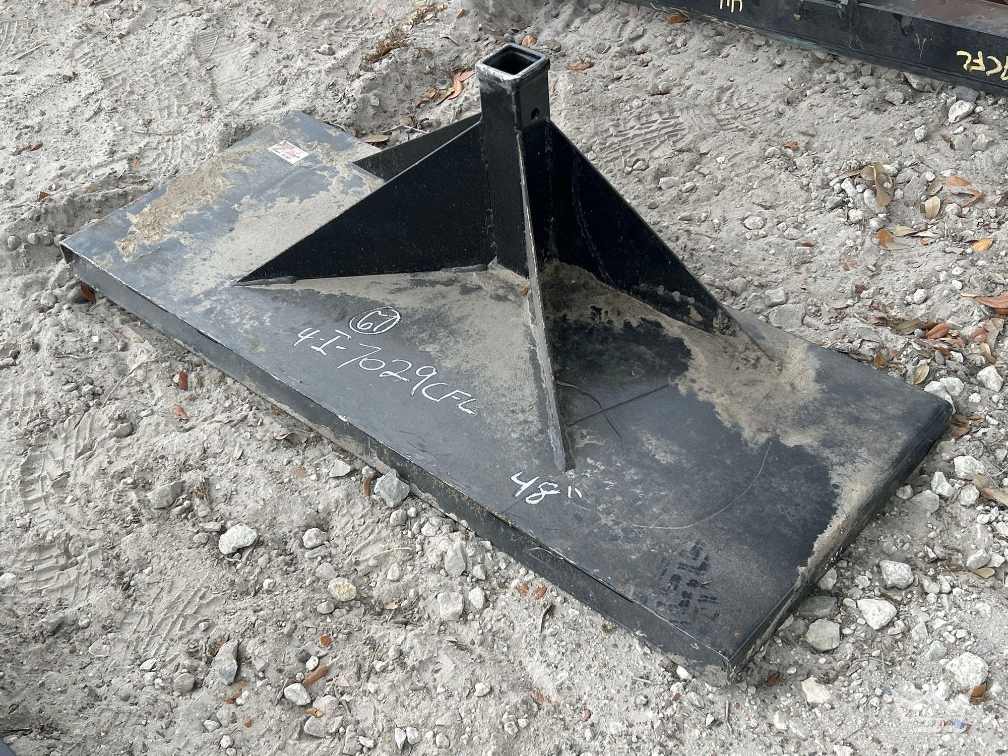 Kivel Quick Hitch Skid Steer Attachment (A64553)