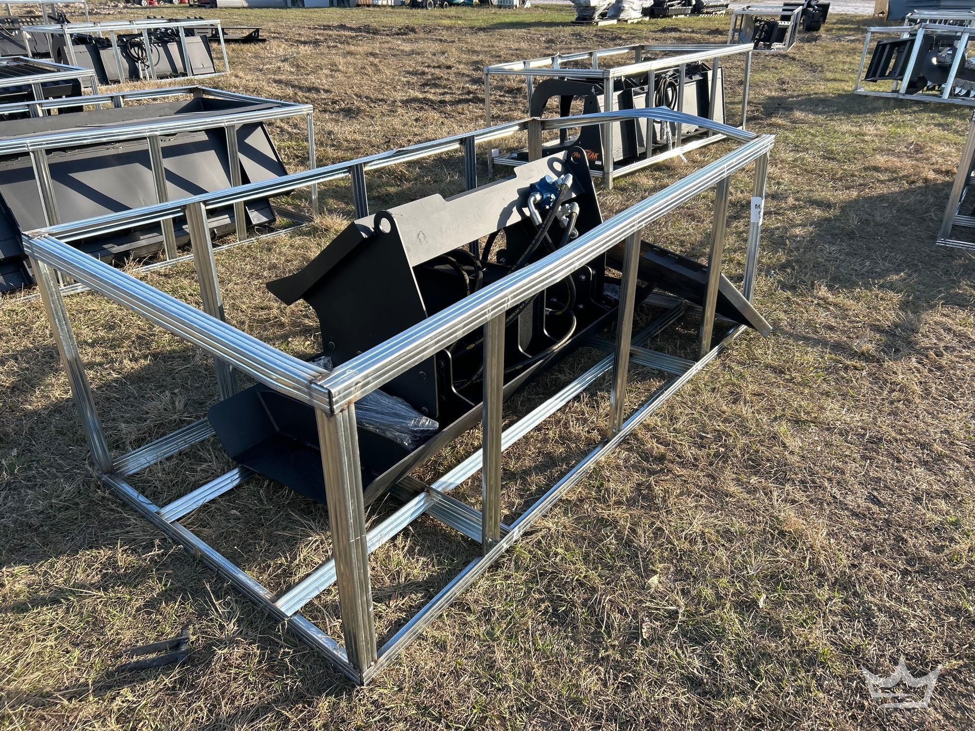 2025 Pabreak Hydraulic Vibratory Plate Compactor Skid Steer Attachment (A61567)