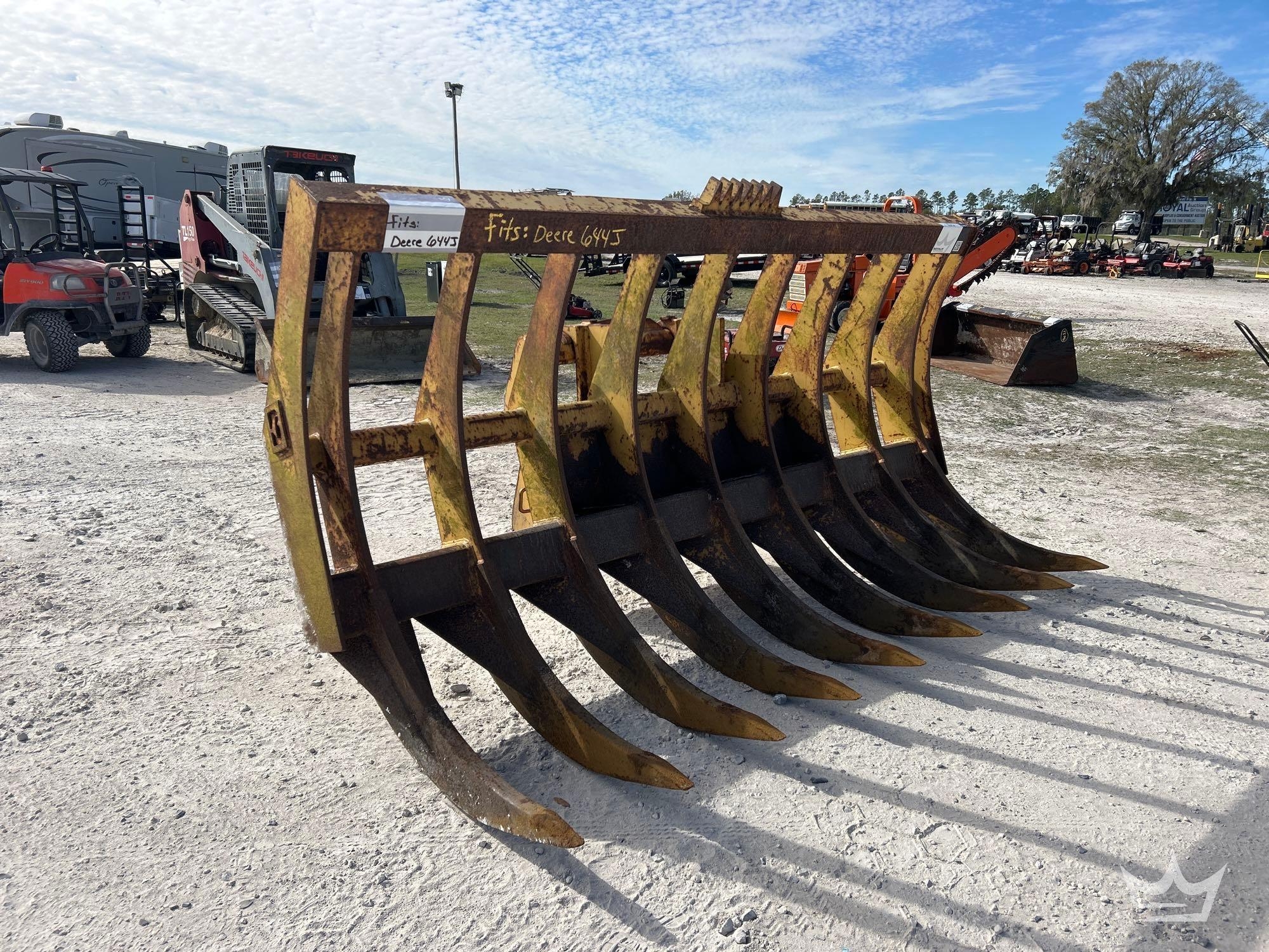 Root Rake Loader Attachment (A61567)