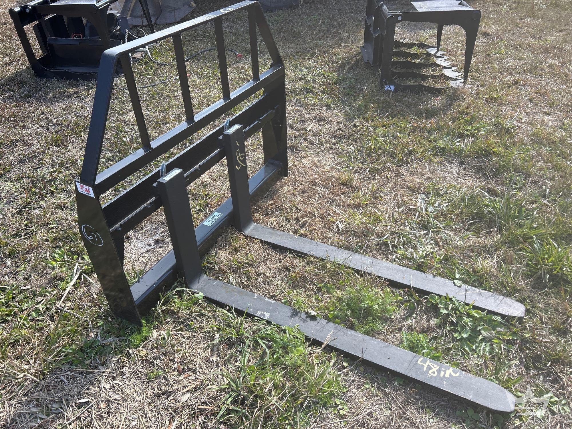 2025 Kivel 48in Forks and Frame Skid Steer Attachment (A61572)