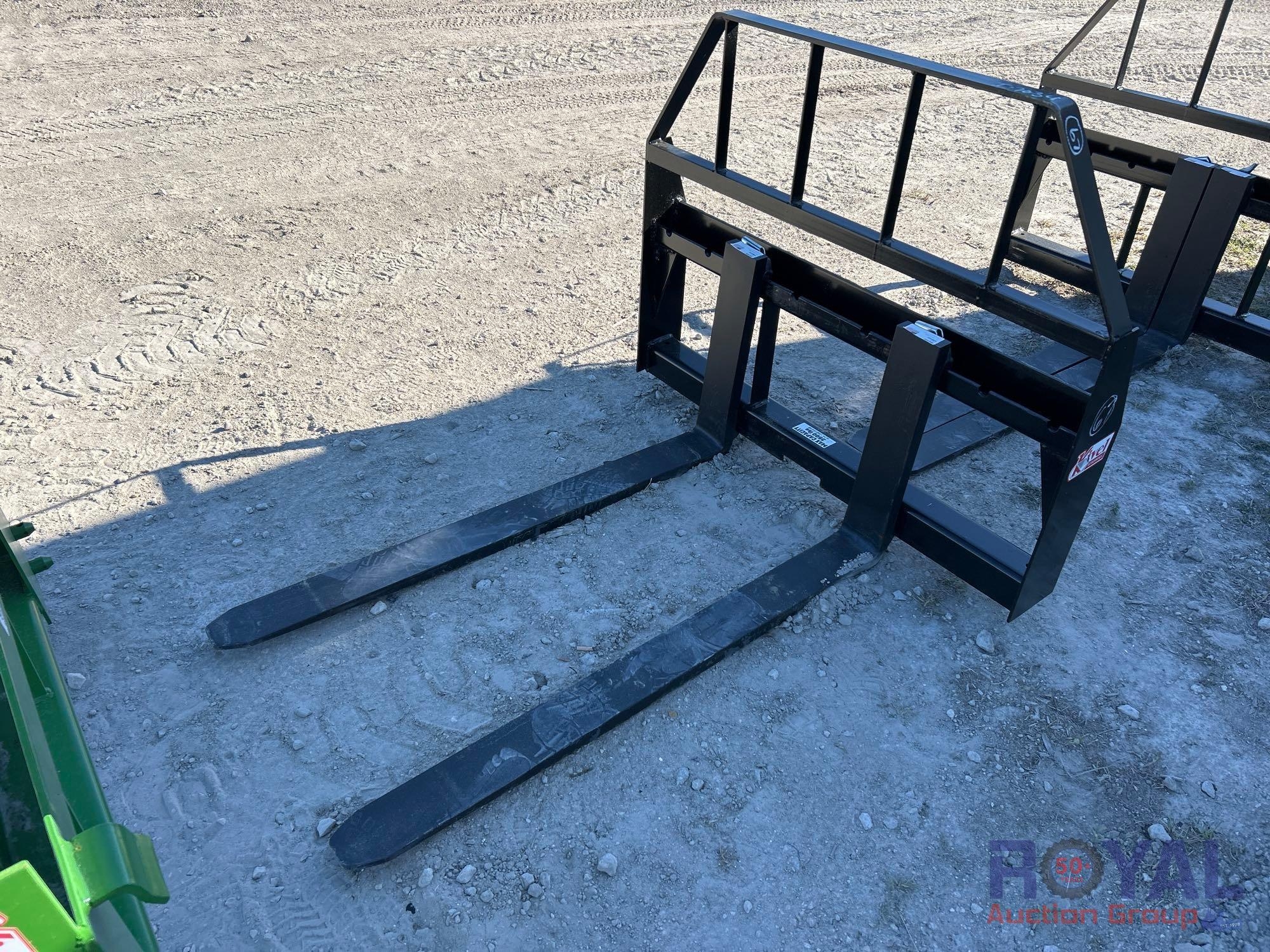 2025 Kivel 48in Forks and Frame Skid Steer Attachment (A46683)