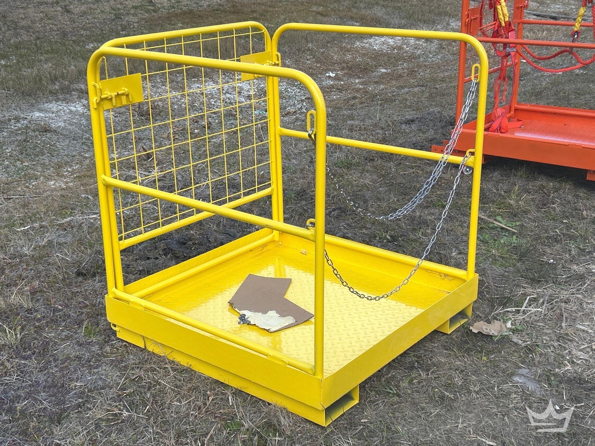Safety Basket Forklift Attachment (A61572)