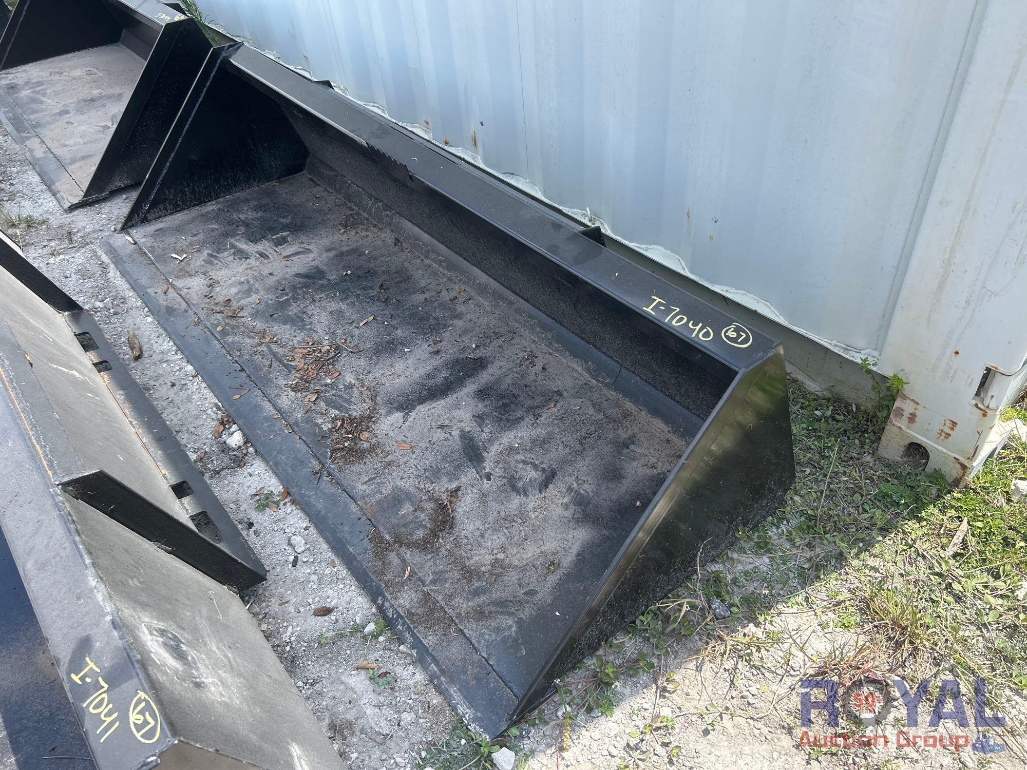 2025 Swict 84in Bucket Skid Steer Attachment (A46683)
