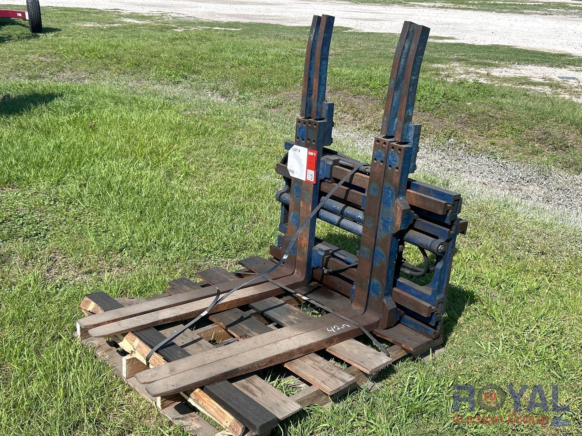 42in Hydraulic Forks Forklift Attachment (A49346)