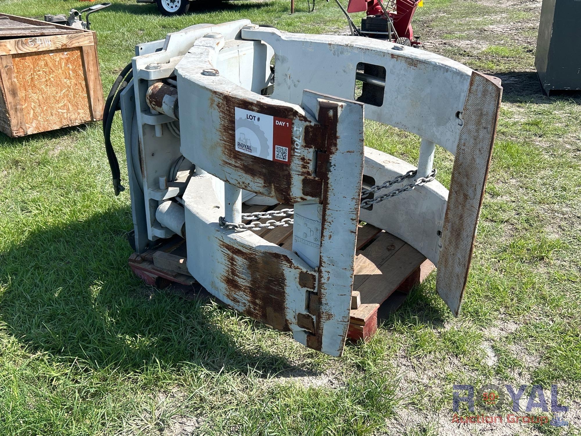 Cascade Hydraulic Grapple Excavator Attachment (A49346)