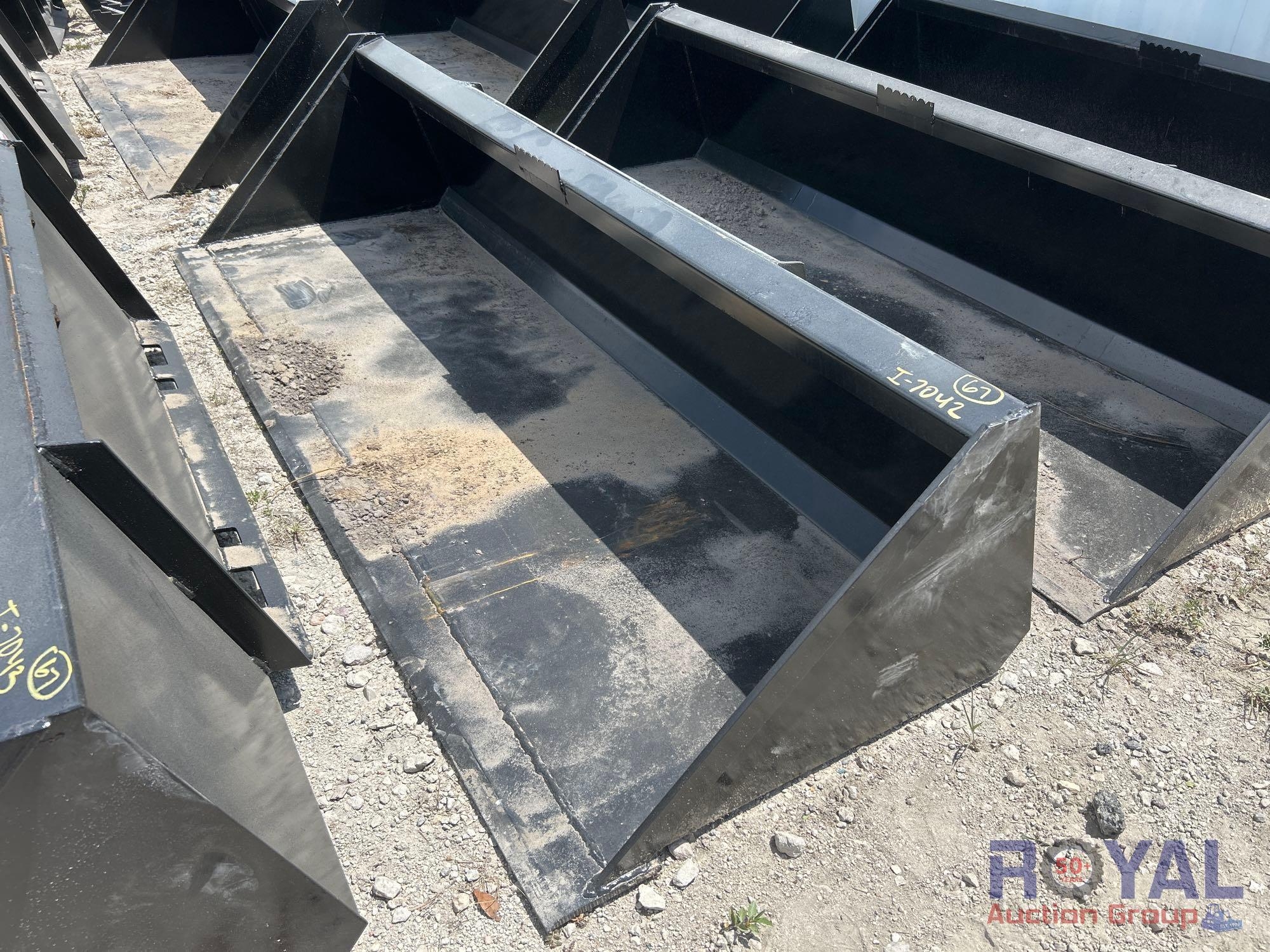 2025 Swict 84in Bucket Skid Steer Attachment (A46683)