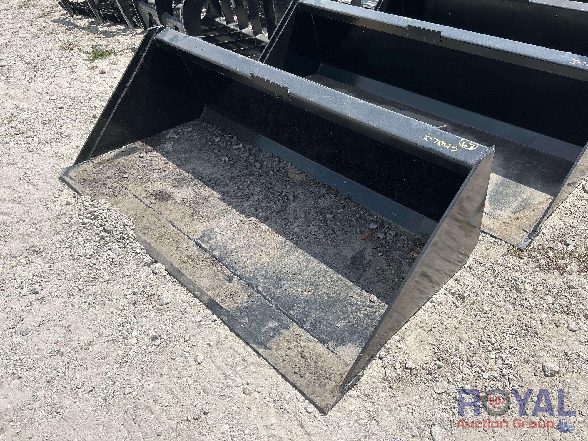 2025 Swict 60in. Bucket Skid Steer Attachment (A50322)