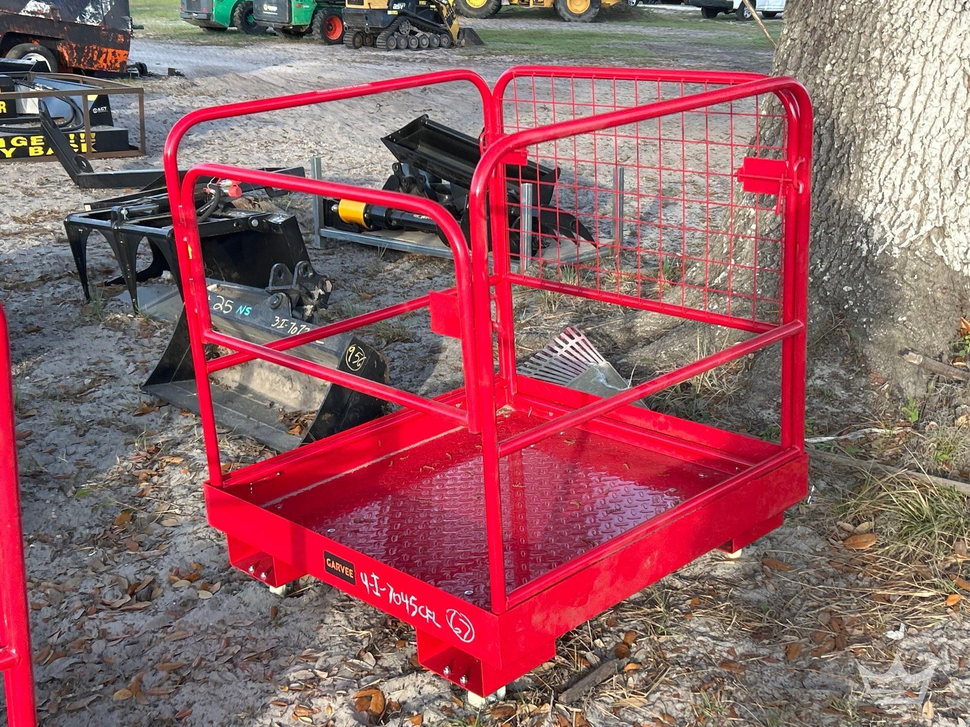 Man Basket Forklift Attachment (A64553)