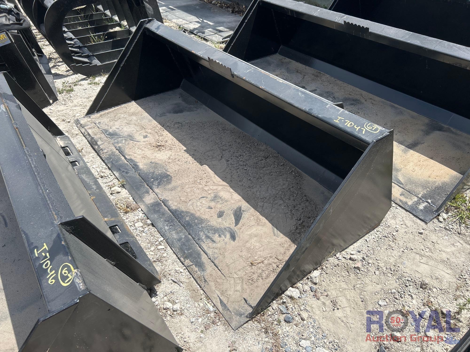 2025 Swict 66in Bucket Skid Steer Attachment (A46683)