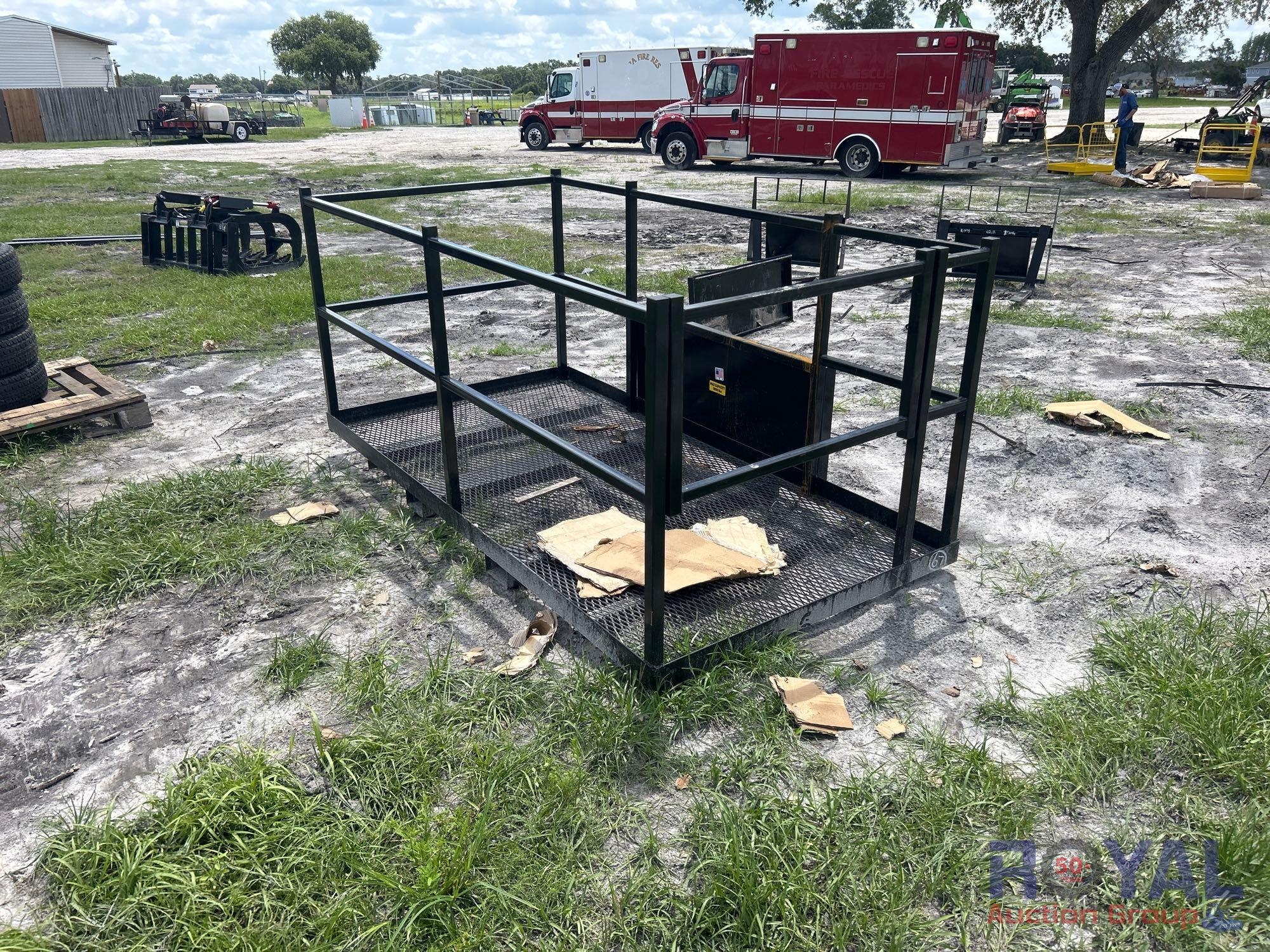 2025 Man Basket Forklift Attachment (A49346)