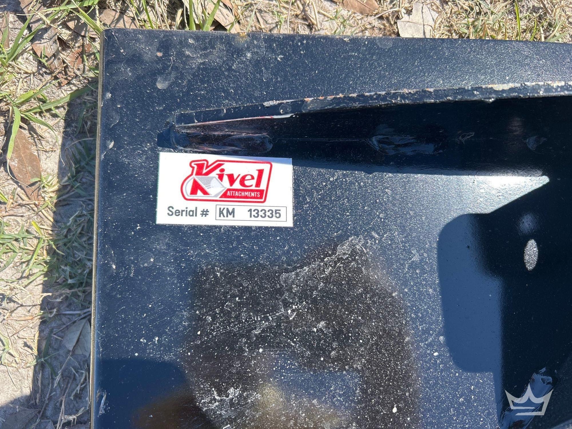 Kivel Quick Hitch Mini Skid Steer Attachment (A61572)