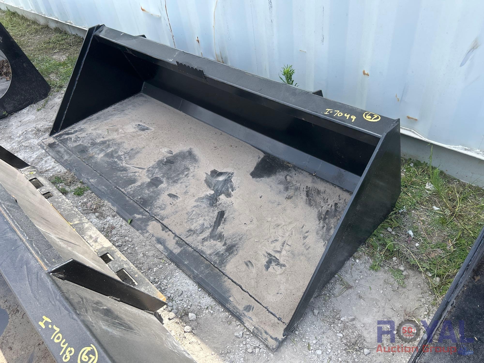 2025 Swict 72in Bucket Skid Steer Attachment (A46683)