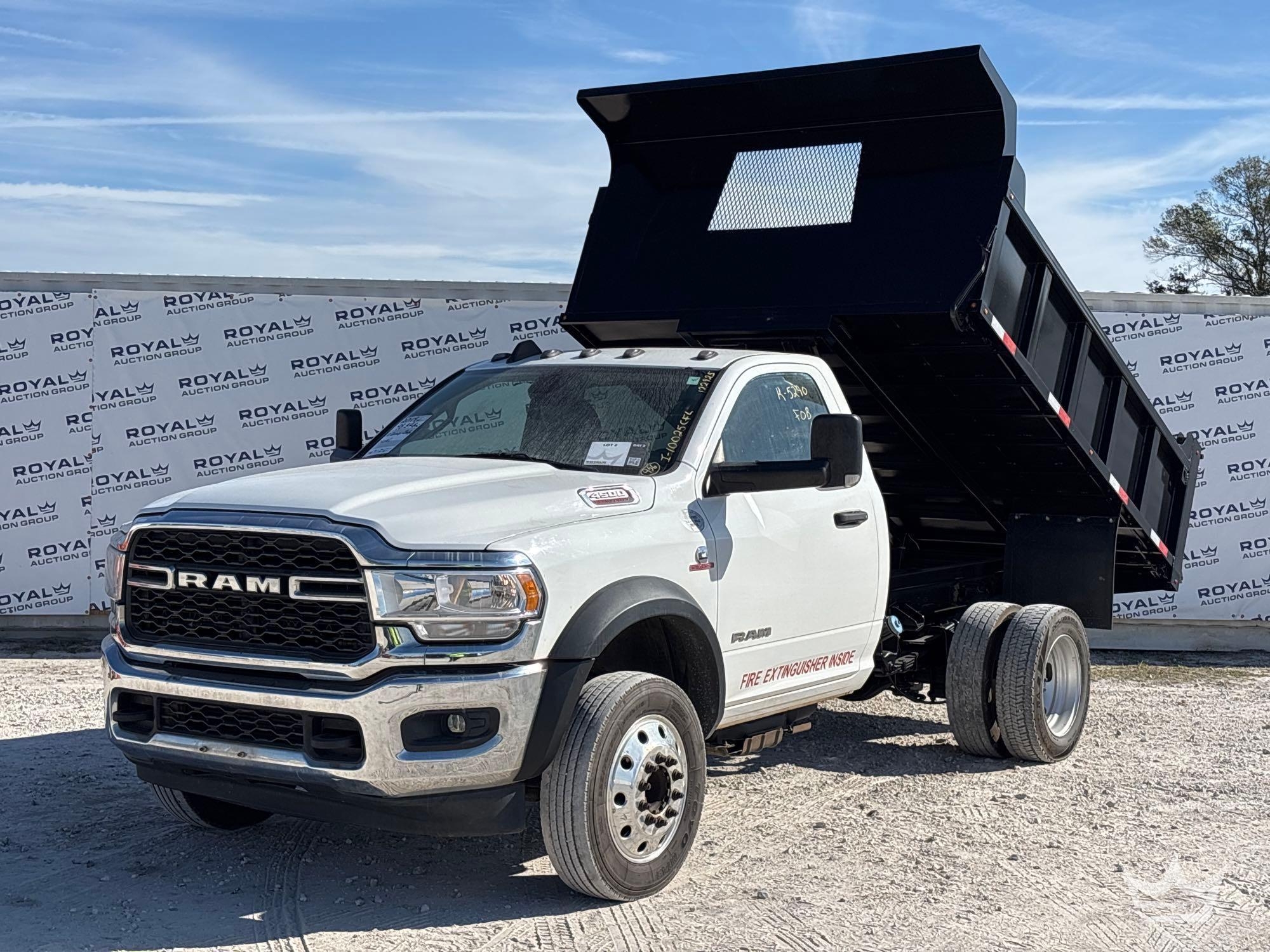2019 Ram 4500 4x4 S/A Dump Truck (A61568)