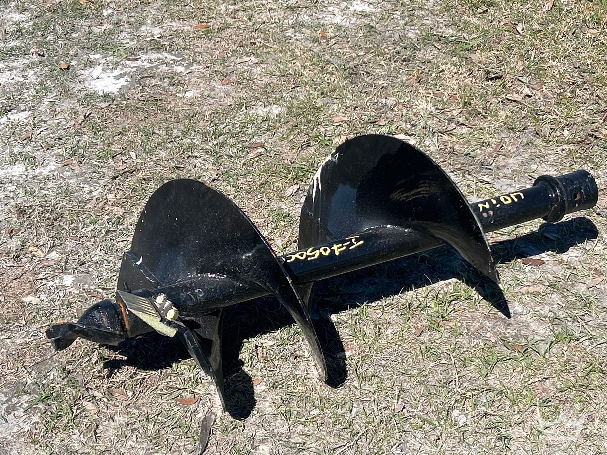 Auger Drill Bit Skid Steer Attachment (A61572)