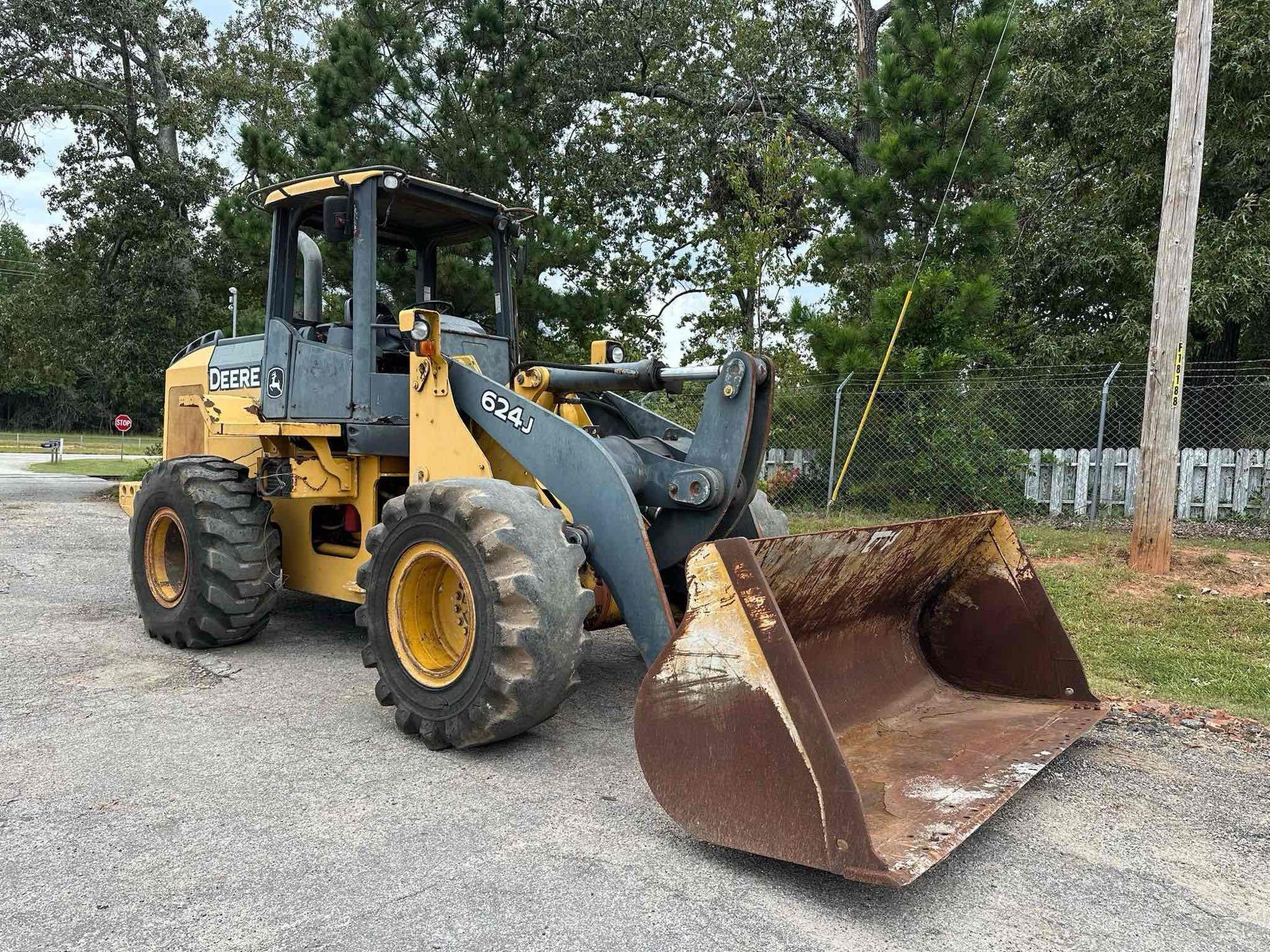 2007 John Deere 624J Wheel Loader (A54865)