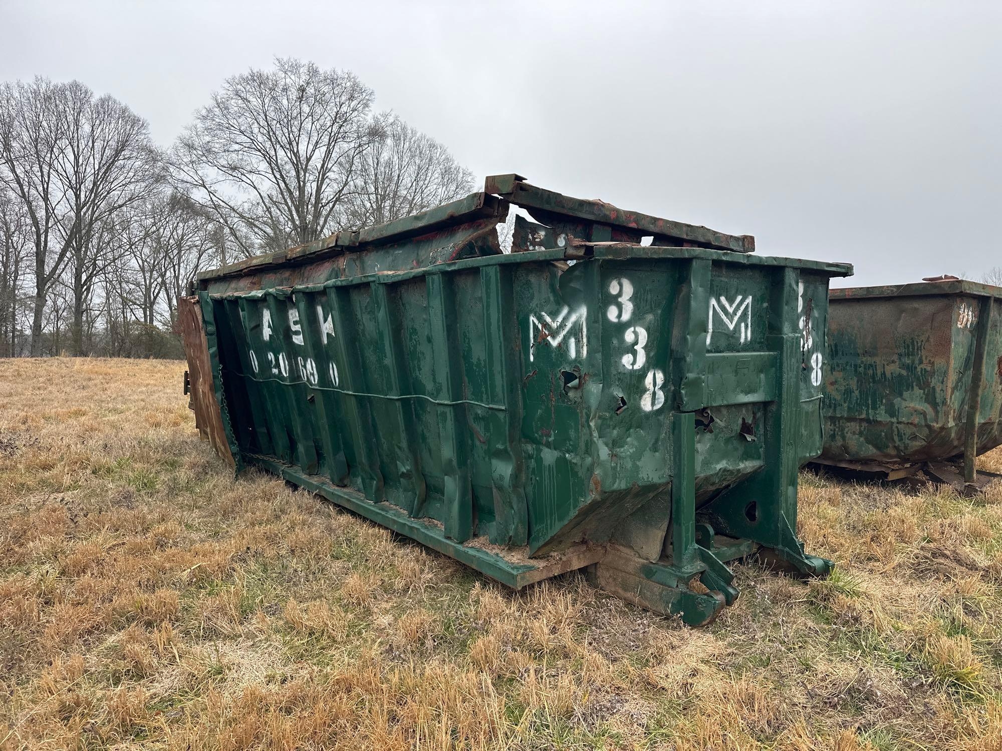 (2) 30 Yard Dumpsters (A61166)