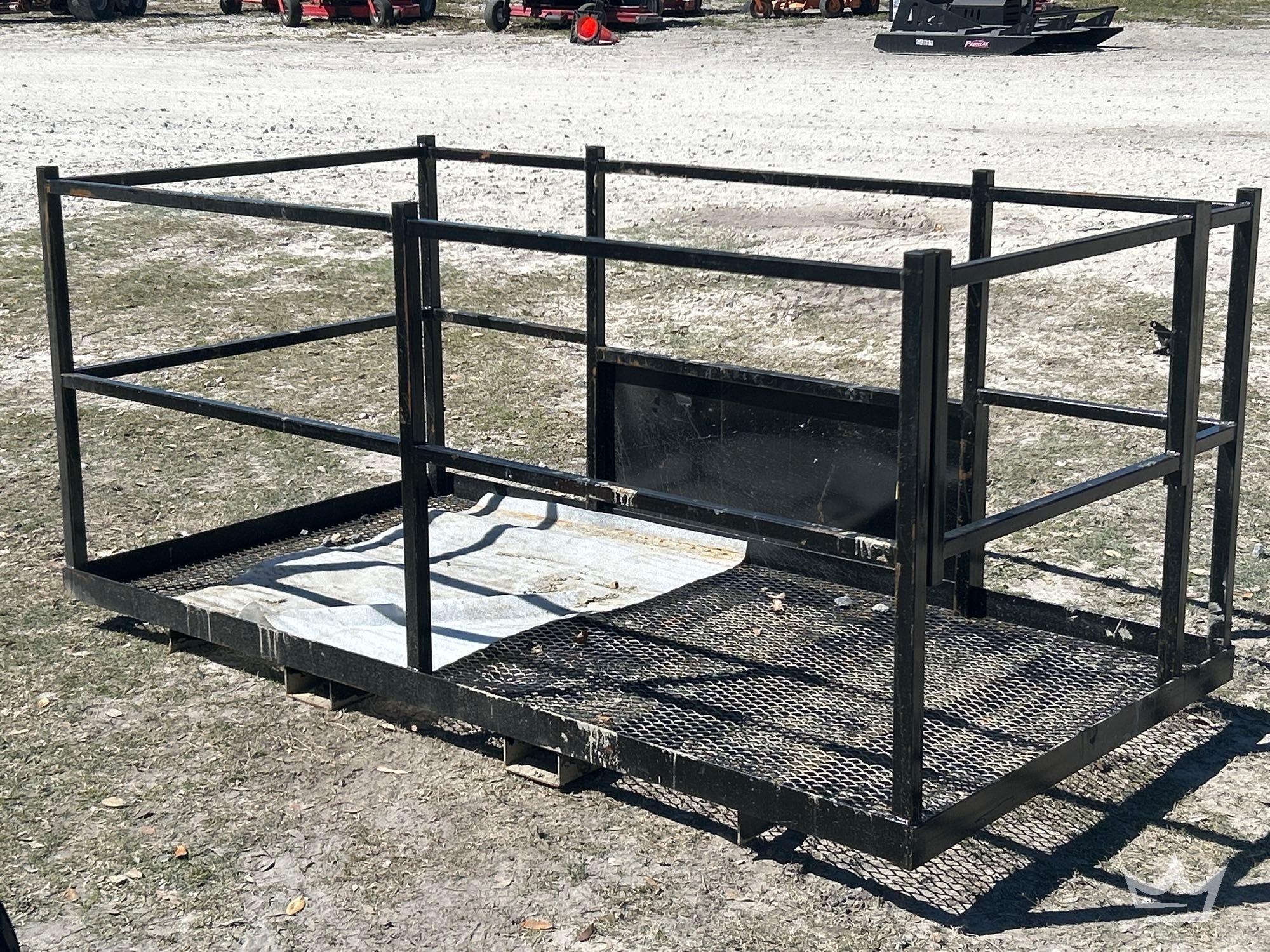 Safety Basket Forklift Attachment (A61572)