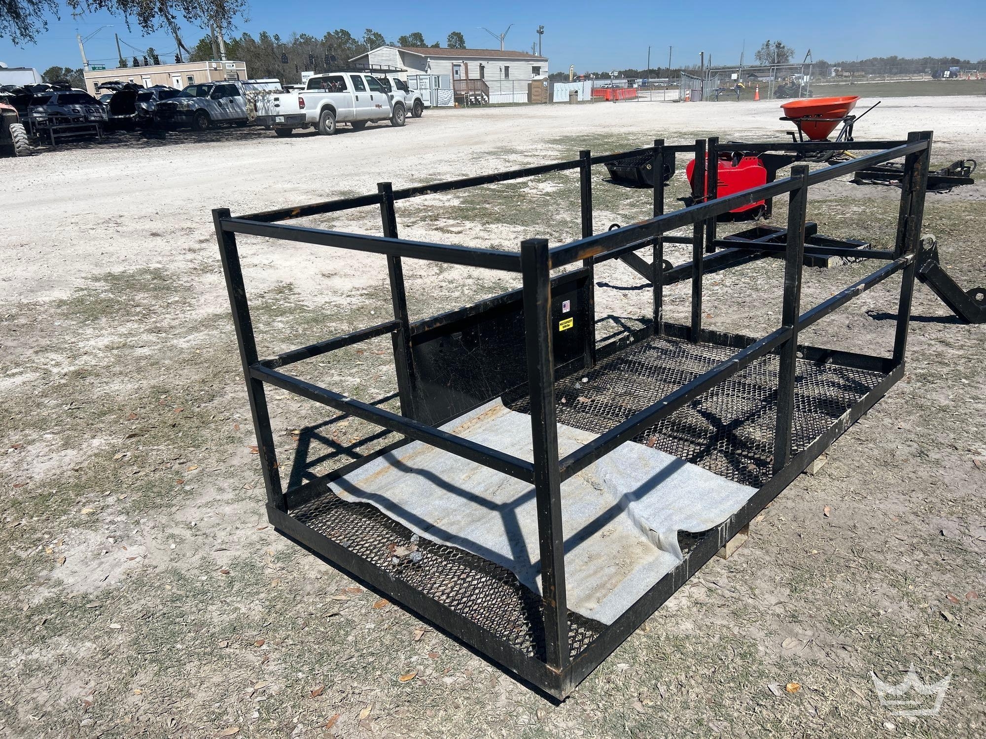 Safety Basket Forklift Attachment (A61572)