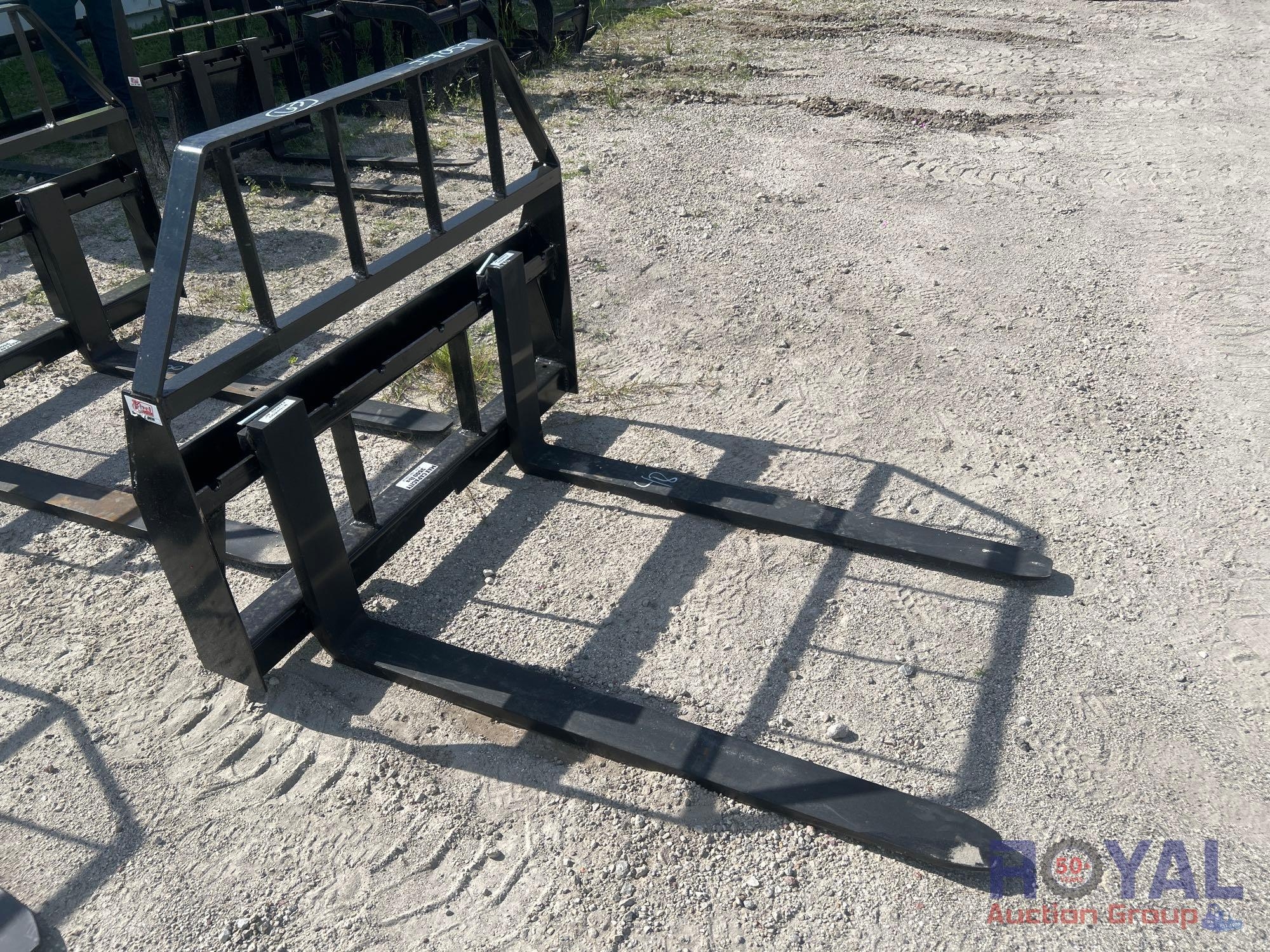 2025 Kivel 48in Forks and Frame Skid Steer Attachment (A50322)