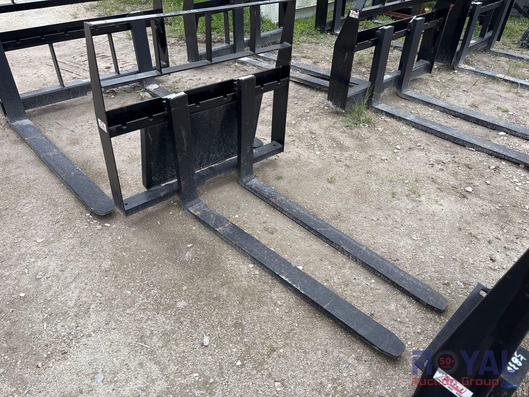 2025 Kivel Forks and Frame Mini Skid Steer Attachment (A53421)