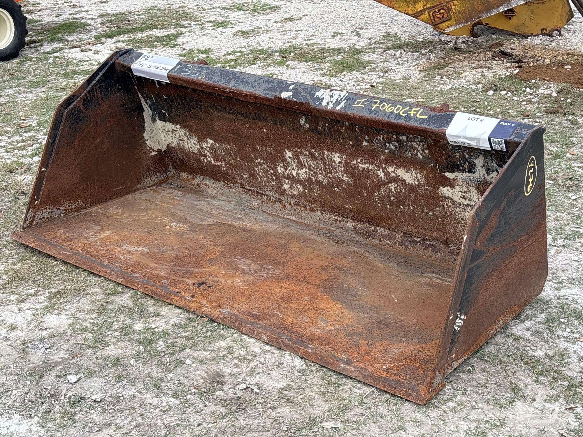 78in Bucket Skid Steer Attachment (A59228)