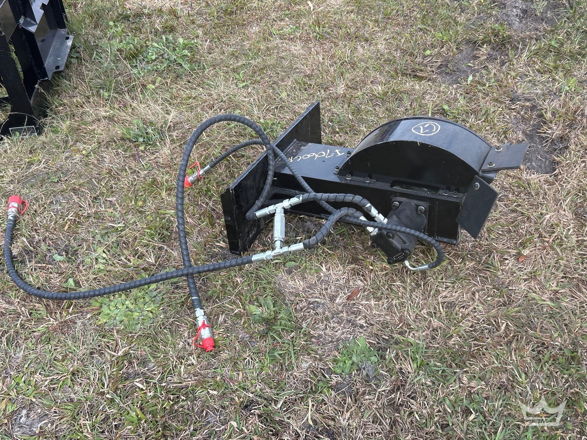 2025 Hydraulic Stump Grinder Mini Skid Steer Attachment (A61572)