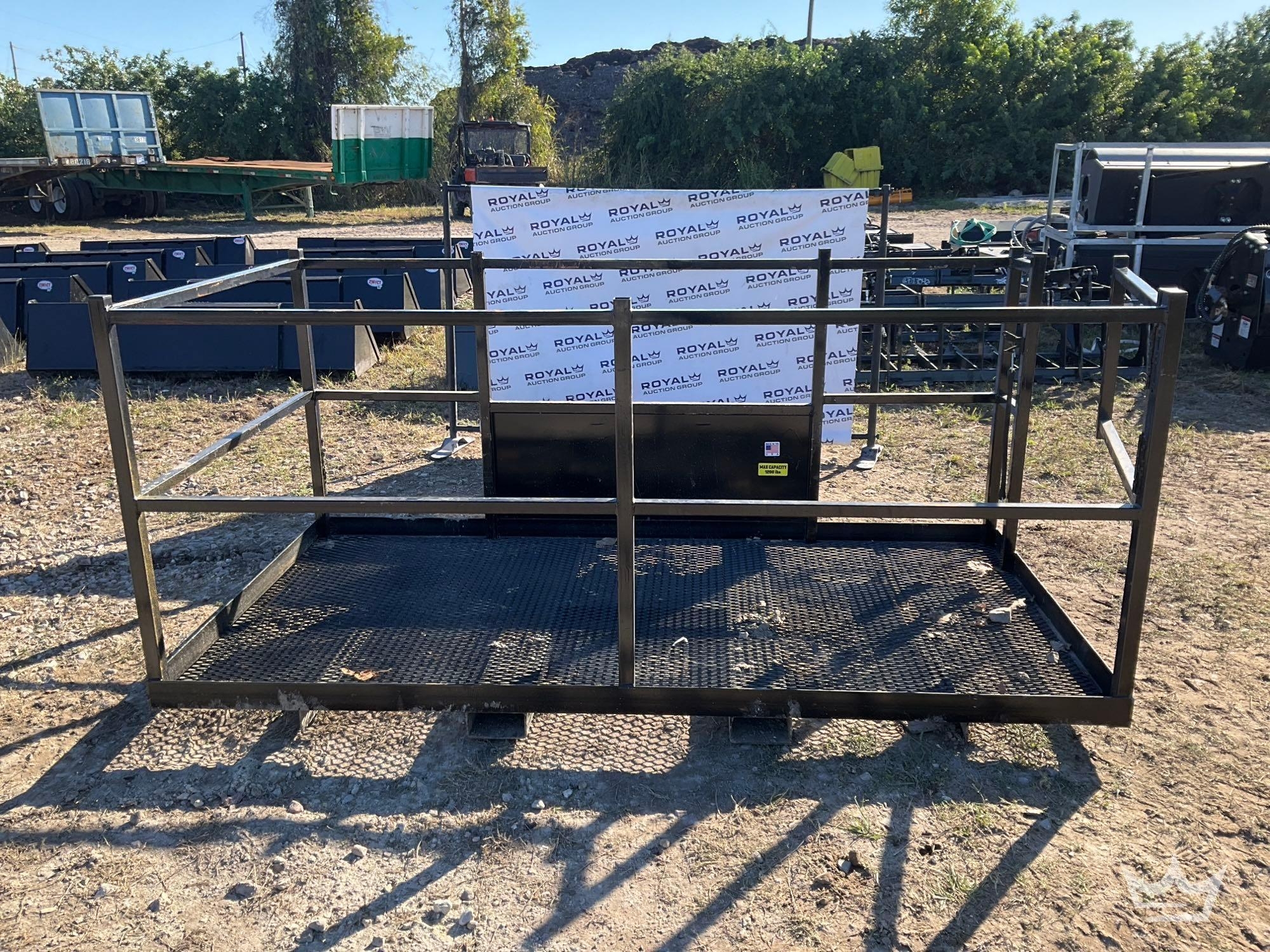 2025 JMR 4x8 Forklift Safety Basket (A61572)