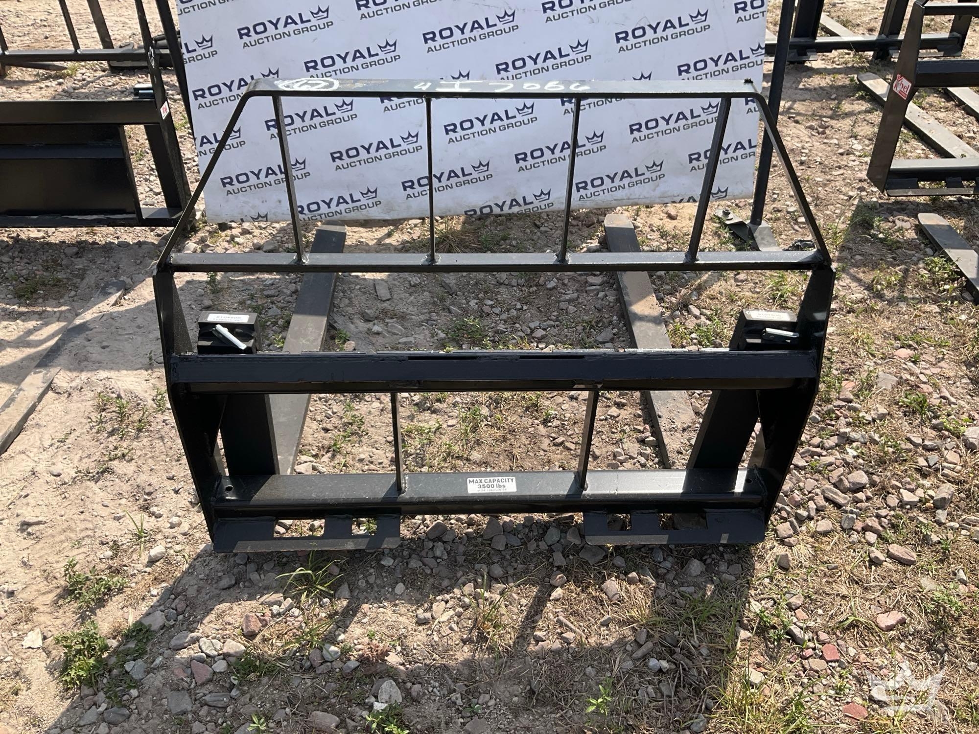 Kivel 48in Forks and Frame Skid Steer Attachment (A64553)