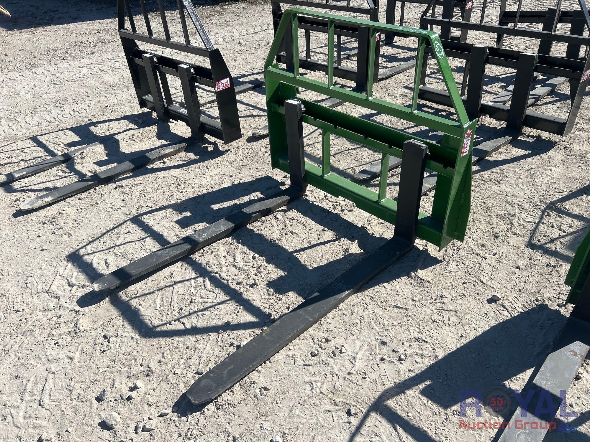 2025 Kivel 48in Forks and Frame Tractor Loader Attachment (A46683)