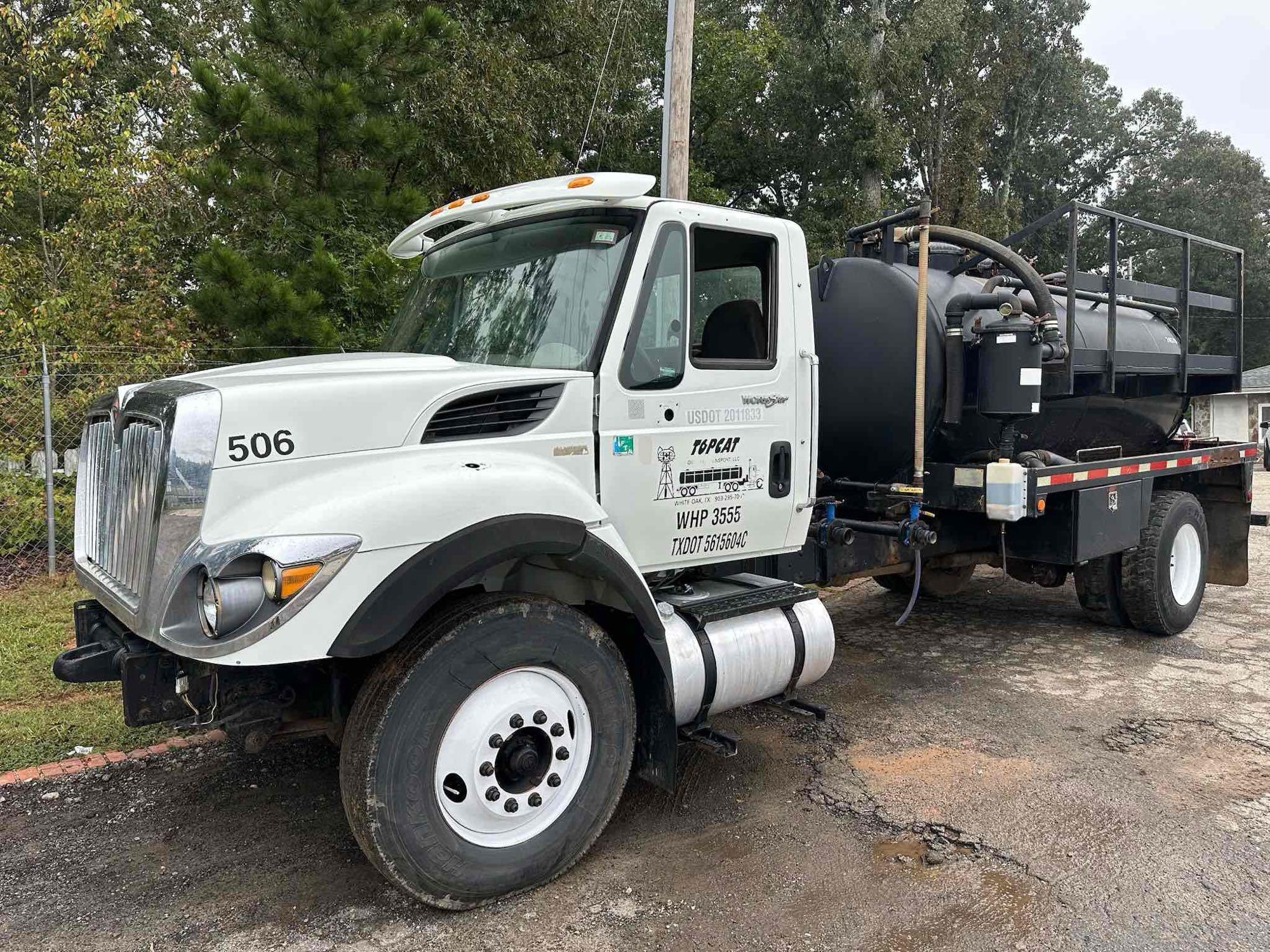 INOP/NON-RUNNING 2012 International WorkStar 7400 Vacuum Truck, VIN # 1HTWCAZN1CJ609461 (A54865)