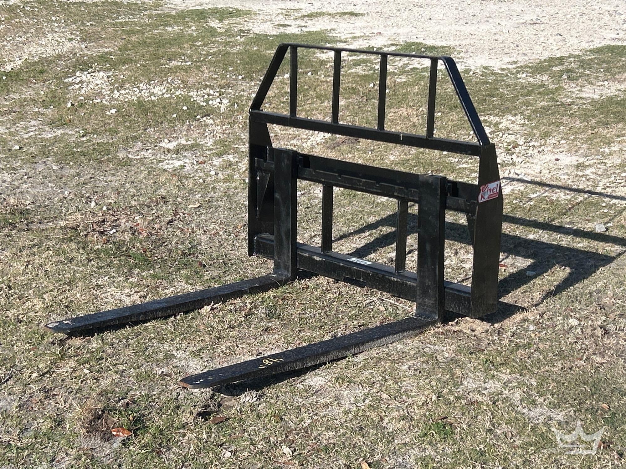 2025 Kivel 48in Fork and Frame Skid Steer Attachment (A61572)