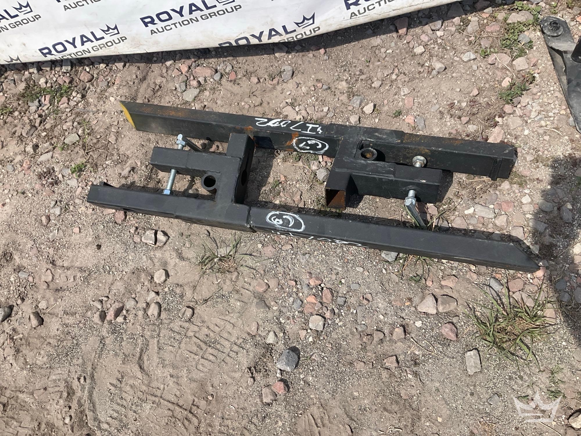 Clamp-On Heavy Duty Bucket Forks Attachment (A64553)