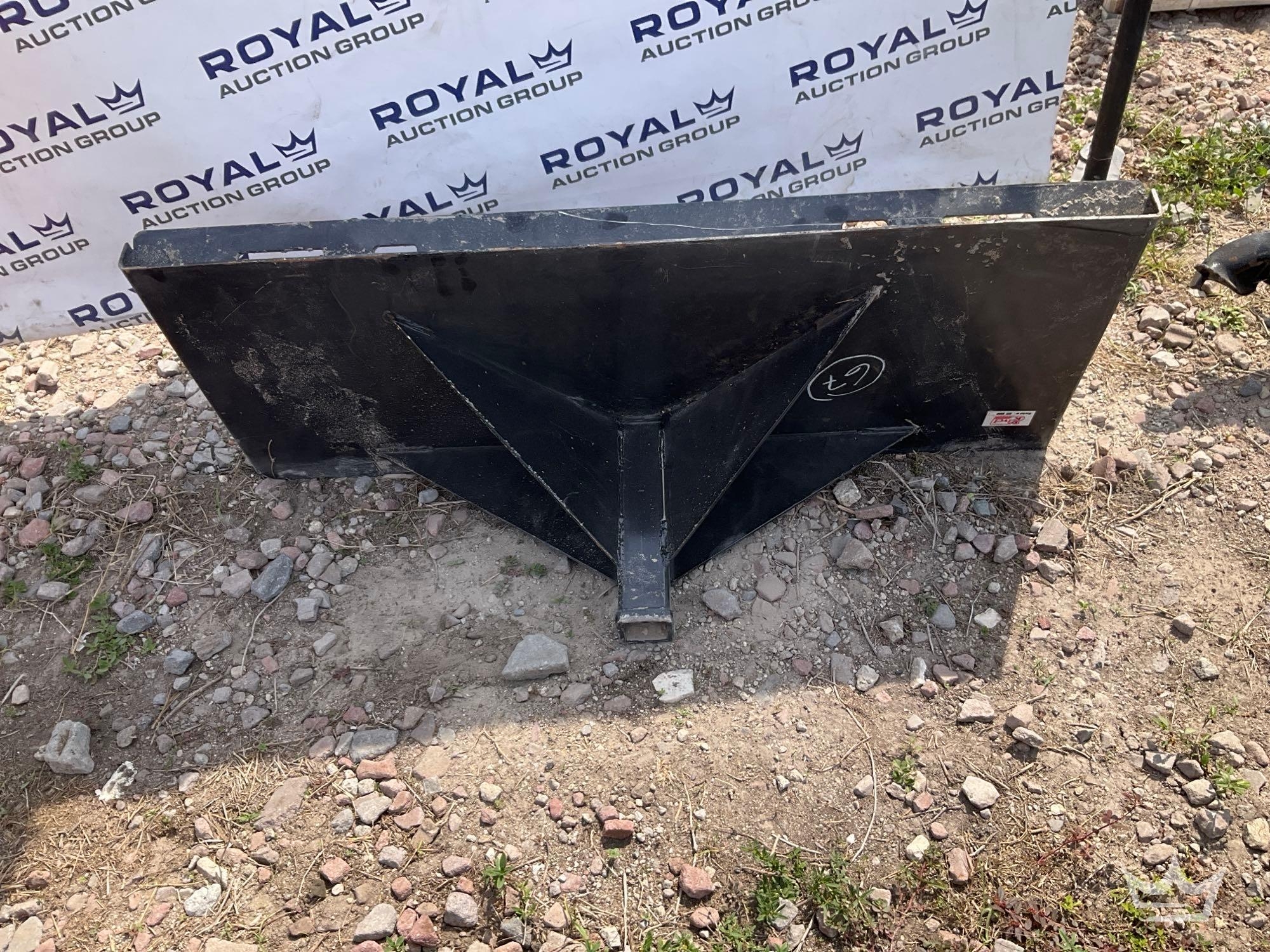 Kivel Quick Hitch Skid Steer Attachment (A64553)