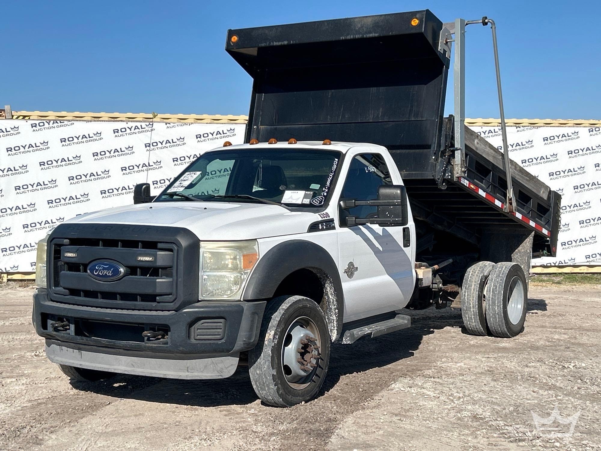 2014 Ford F-550 Mason Dump Truck (A61568)