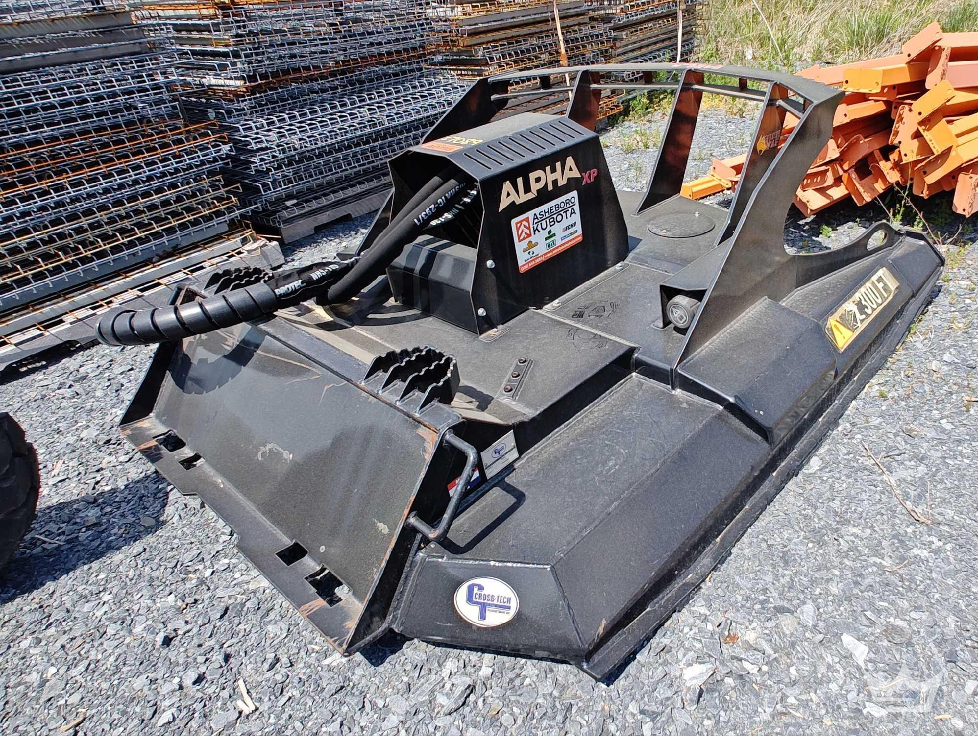 2023 Cross Tech Brushwolf Alpha XP 74in. Brush Cutter Skid Steer Attachment (A66734)