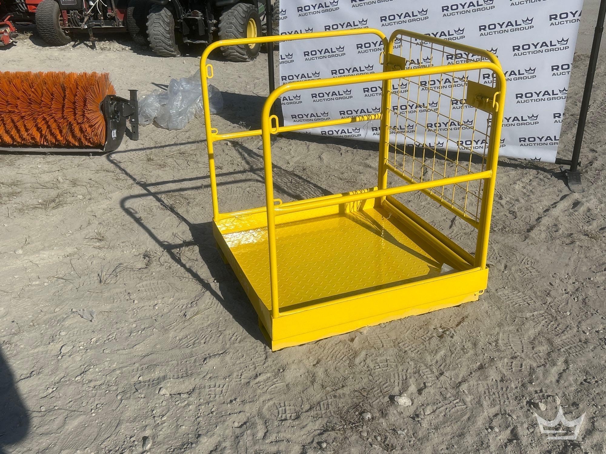 forklift safety Man lift attachment (A56857)