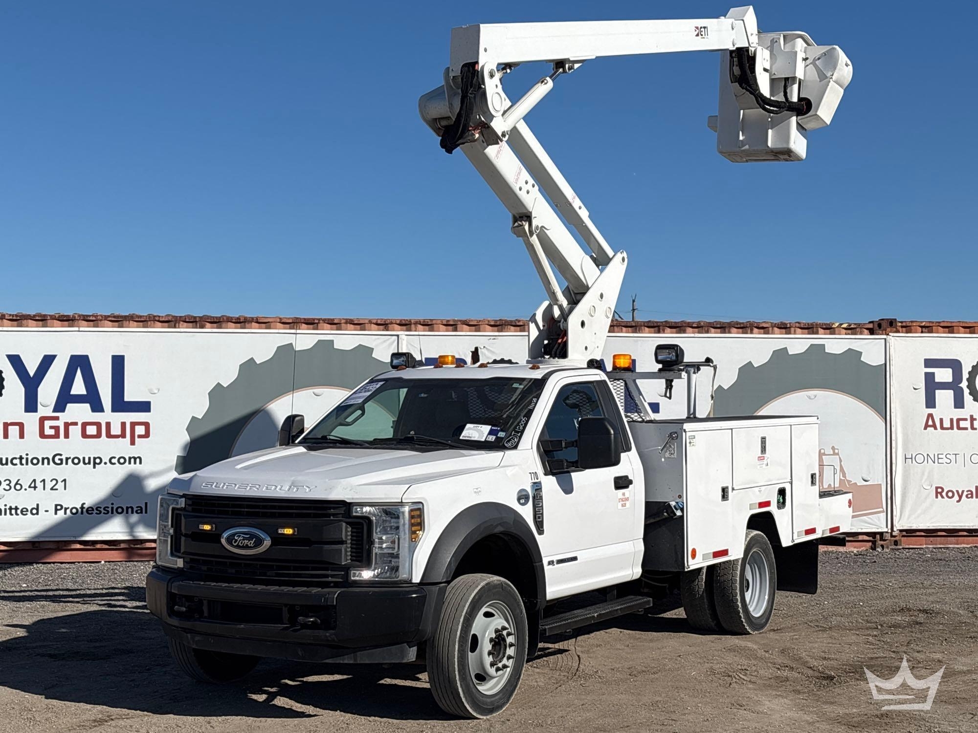 2019 Ford F-550 ETI ETC37IH 37ft Insulated Bucket Truck (A56858)