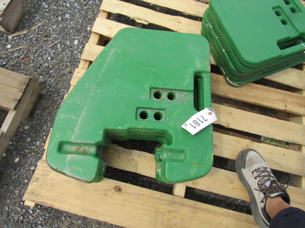 John Deere Suitcase Weights (A49251)