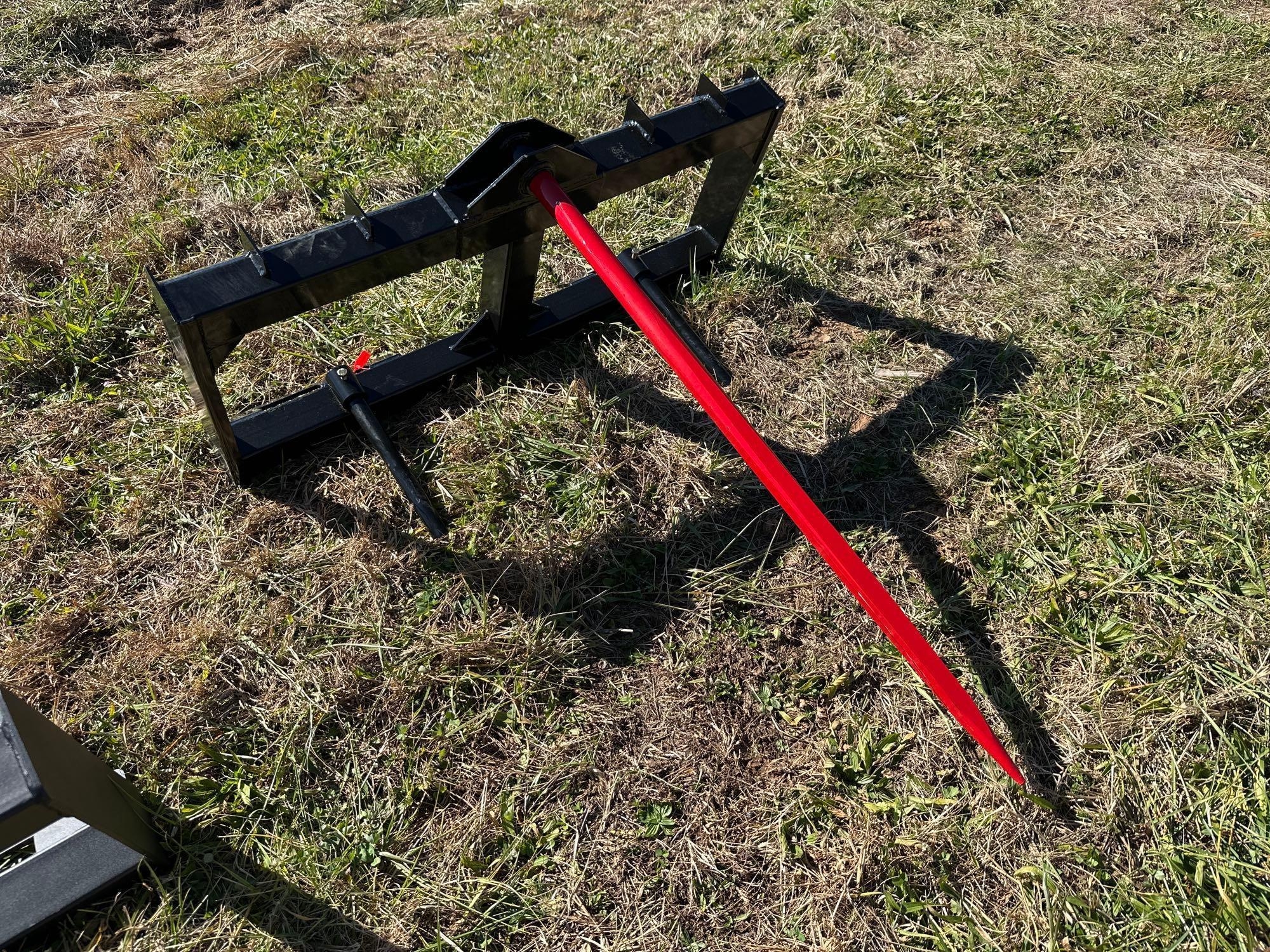 New/Unused Quick Attach Bale Spear (A57453)